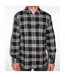 Alpha Flannel, Shirt, Black