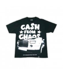 Cash From Chaos Tee, Black