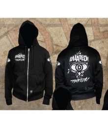 Dilated Zip Hoodie (Dilated Peoples Collab), Black
