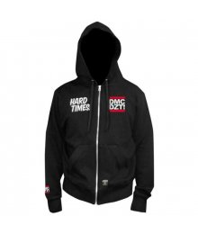 Hard Times Zip Hoodie (DMC Collab), Black