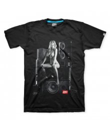 STEREO, T-Shirt, Black