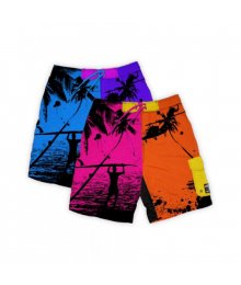Summer of \'69 Board Shorts, Pink w/Org